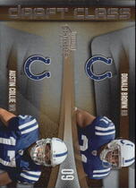 2009 Playoff Contenders Draft Class #11 Austin Collie|Donald Brown