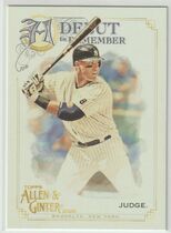 2020 Topps Allen & Ginter A Debut to Remember #DTR-14 Aaron Judge