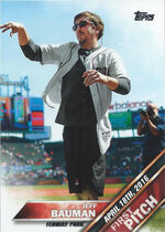 2016 Topps Update First Pitch #FP-1 Jeff Bauman