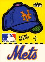 1982 Fleer Team Logo Stickers #NNO Mets