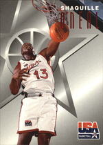 1996 SkyBox USA Texaco #7 Shaquille O'Neal