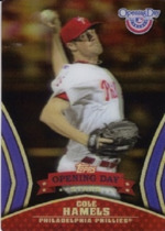 2013 Topps Opening Day Stars #ODS-18 Cole Hamels