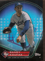 2011 Topps Prime 9 Player of the Week #PNR9 Sandy Koufax
