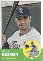 2012 Topps Heritage #410 Jesus Guzman