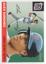 2004 Topps Heritage #34 Alex Sanchez