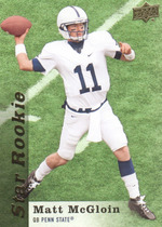 2013 Upper Deck Base Set #121 Matt Mcgloin