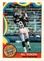 1989 Topps 1000 Yard Club #18 Al Toon