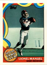 1989 Topps 1000 Yard Club #21 Lionel Manuel