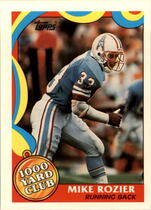 1989 Topps 1000 Yard Club #24 Mike Rozier