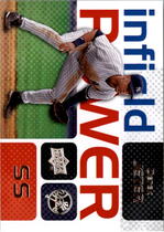 2008 Upper Deck Infield Power #IP-DJ Derek Jeter