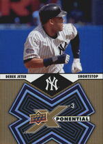 2009 Upper Deck X Xponential 3 #X3-DJ Derek Jeter