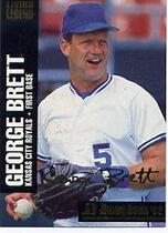 1992 Jimmy Dean Living Legends #1 George Brett
