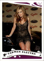 2005 Topps Base Set #252 Carmen Electra