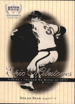 1999 Upper Deck Century Legends Epic Milestones #EM3 Nolan Ryan