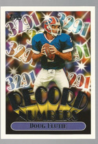 1999 Topps Record Numbers Silvers #RN7 Doug Flutie