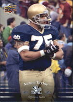 2013 Upper Deck Notre Dame #65 Aaron Taylor