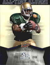 2013 Upper Deck Notre Dame All Time Alumni #ATAAD Autry Denson