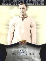 2013 Upper Deck Notre Dame All Time Alumni #ATAGG George Gipp