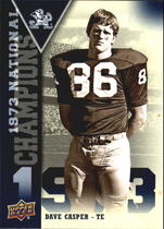2013 Upper Deck Notre Dame National Champions #NCDC Dave Casper