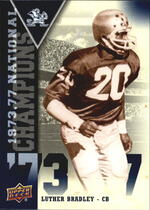 2013 Upper Deck Notre Dame National Champions #NCLB Luther Bradley