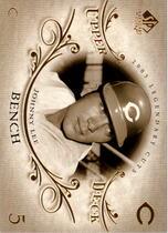 2005 SP Legendary Cuts #42 Johnny Bench