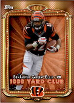 2013 Topps 1000 Yard Club #27 Benjarvus Green-Ellis