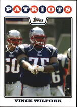 2008 Topps Base Set #201 Vince Wilfork