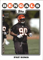 2008 Topps Base Set #396 Pat Sims