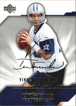 2004 Upper Deck Diamond Pro Sigs #24 Vinny Testaverde