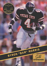 1994 Signature Rookies Gold Standard #45 Byron Bam Morris