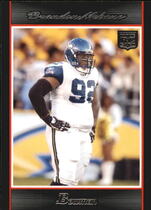 2007 Bowman Base Set #175 Brandon Mebane