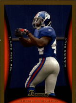 2008 Bowman Gold #48 Ahmad Bradshaw