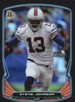 2014 Bowman Black Rainbow Foil Refractor #106 Steve Johnson
