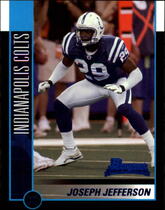 2002 Bowman Base Set #219 Joseph Jefferson