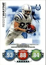 2010 Topps Attax Code Cards #47 Reggie Wayne