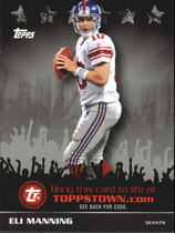 2009 Topps ToppsTown Silver #TTT2 Eli Manning