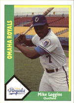 1990 CMC Base Set #187 Mike Loggins