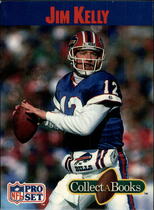 1990 Pro Set Collect-A-Books #1 Jim Kelly