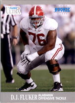 2013 Fleer Retro Ultra #94 D.J. Fluker