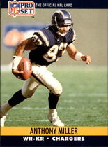 1990 Pro Set Base Set #630 Anthony Miller