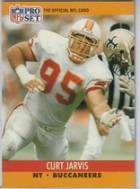 1990 Pro Set Base Set #657 Curt Jarvis