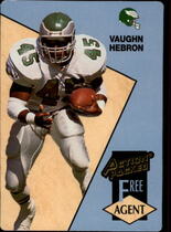 1993 Action Packed Base Set #219 Vaughn Hebron