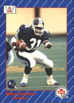 1991 All World CFL French #86 Mike Clemons