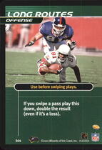 2001 NFL Showdown First and Goal Strategy #S4 Long Routes