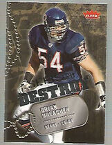 2006 Fleer Seek and Destroy #SD-BU Brian Urlacher