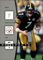 2006 Fleer Hot Prospects #76 Ben Roethlisberger