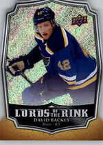 2014 Upper Deck Overtime Lords of the Rink #LR-14 David Backes