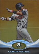 2011 Bowman Platinum Gold #13 Carlos Santana