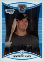 2008 Bowman Chrome Prospects Series 2 #BCP175 Jason Delaney