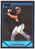 2007 Bowman Chrome Prospects #BC21 Aaron Cunningham